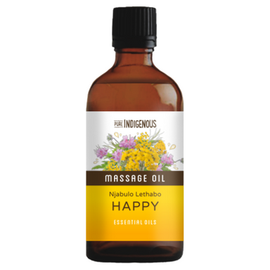African Happiness Massage Oil Blend South Africa Pure Indigenous