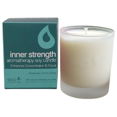 Inner Strength Soy Aromatherapy Wax Candle