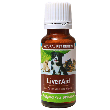 Feelgood Pets LiverAid - For pet liver, gallbladder & pancreatic health
