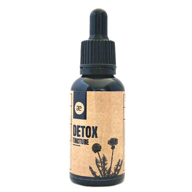 Aether Apothecary Detox tincture to detox the gastrointestinal tract, kidneys and liver