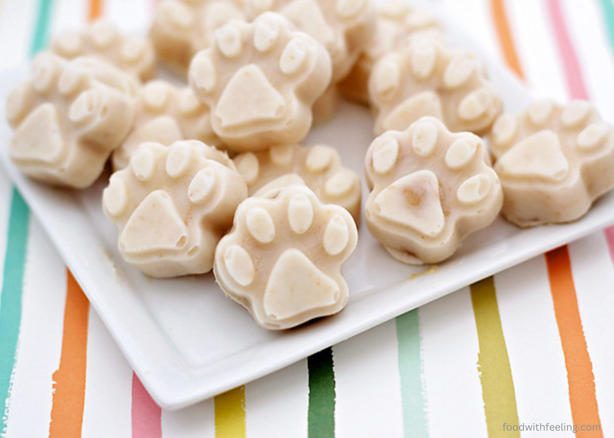 Picture of Peanut Butter & Banana Ice Cream Recipe For Dogs — Feelgood Health