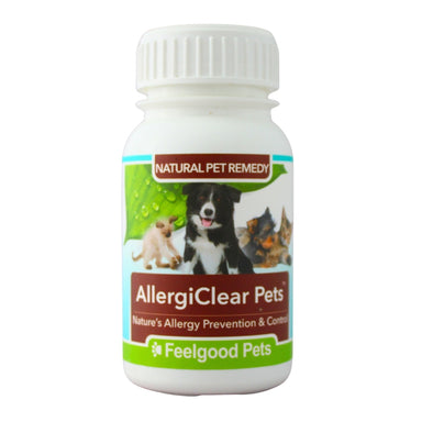 Feelgood Pets AllergiClear Pets - Natural allergy treatment for dogs & cats