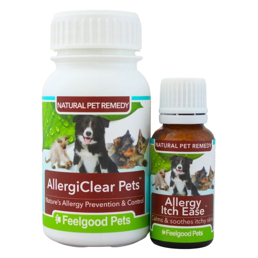 Itchy Skin Combo Pack: AllergiClear Pets + Allergy Itch Ease (SAVE 10%) South Africa