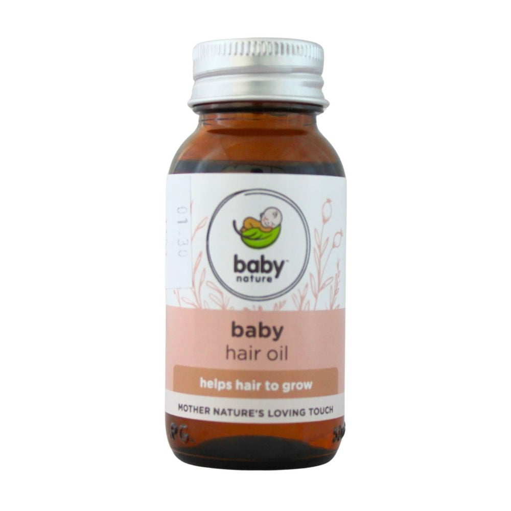 BabyNature Hair Oil With The Best Almond Oil For Babies Hair