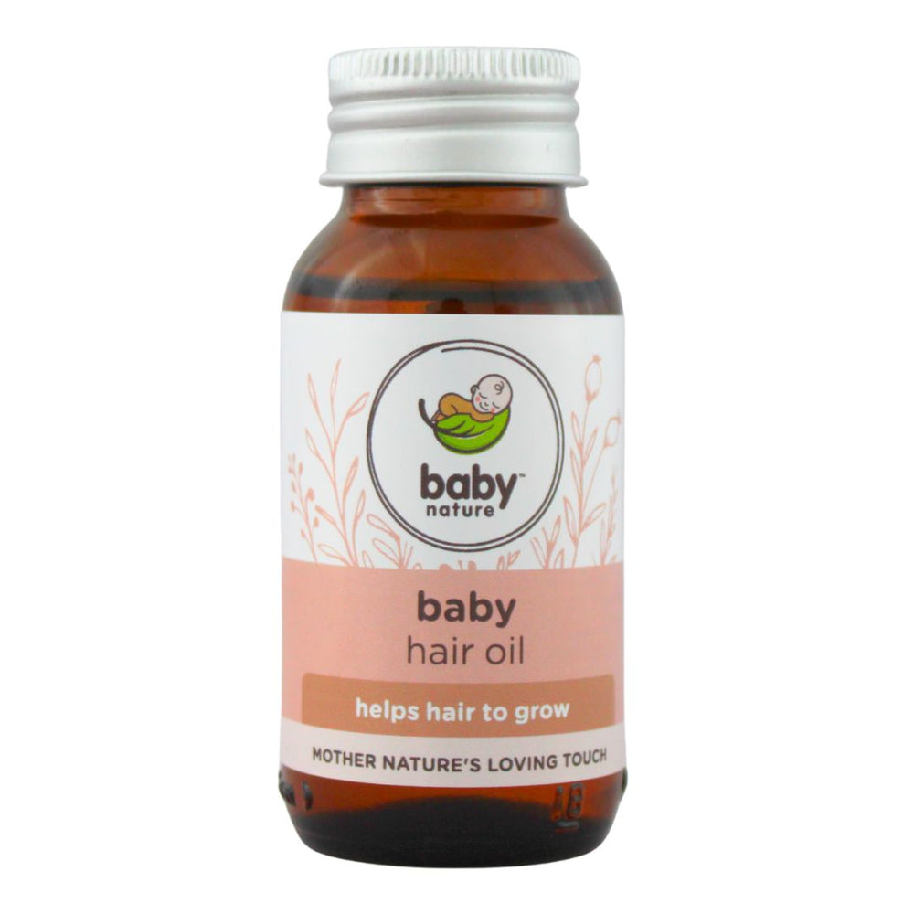 BabyNature Hair Oil With The Best Almond Oil For Babies Hair