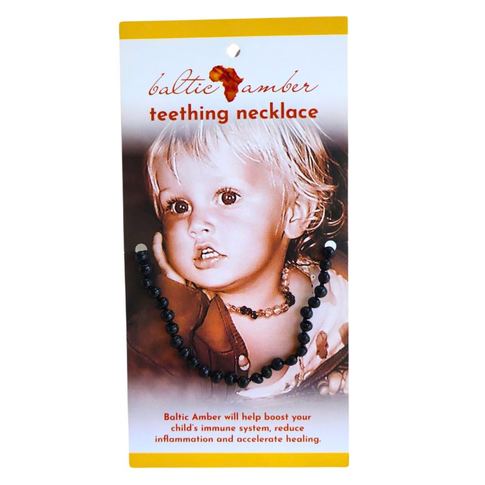 Baltic Amber Teething Necklace (Cherry), South Africa — Feelgood