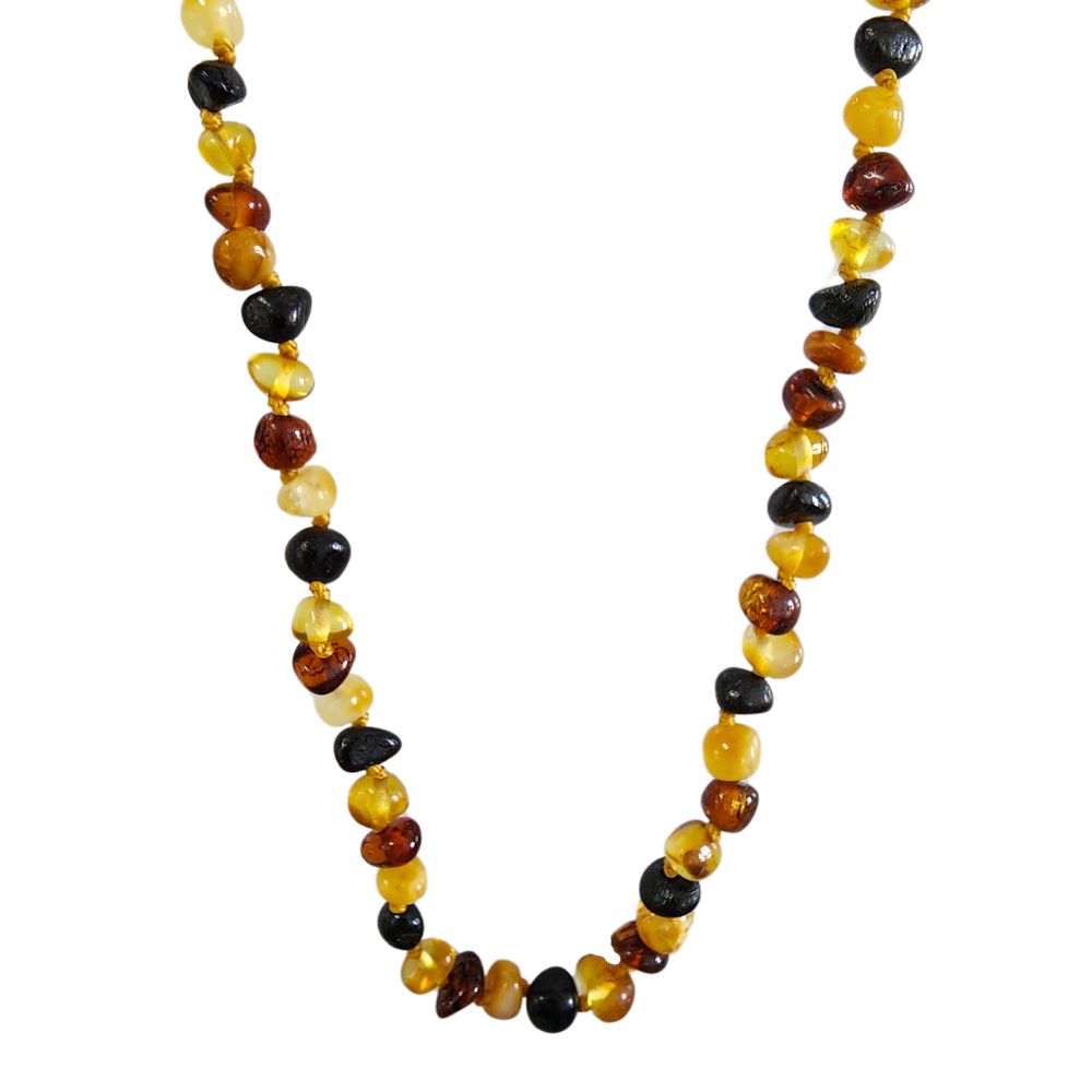 Baltic Amber Teething Necklace (Mixed) Feelgood Health: Order Online