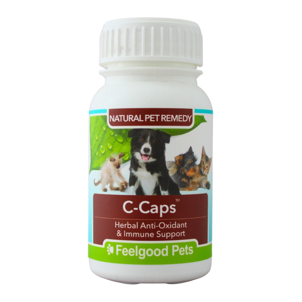 Feelgood Pets C-Caps. Natural treatment for dogs cats with cancer