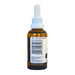 Devoted by Nature Calm Drops 50ml bottle left view showing barcode and product information