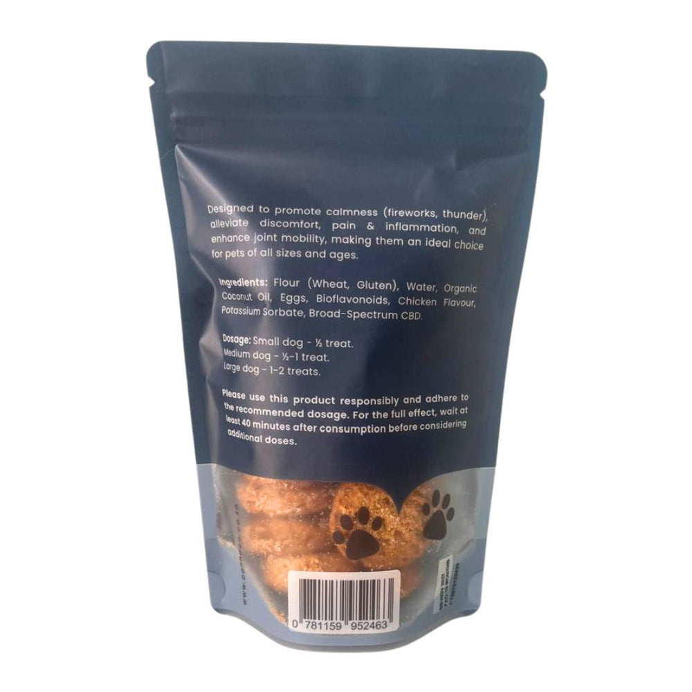 Therapeutic Cannapaw Dog Treats - Feelgood Health Online Pet Health - Crunchy Biscuits