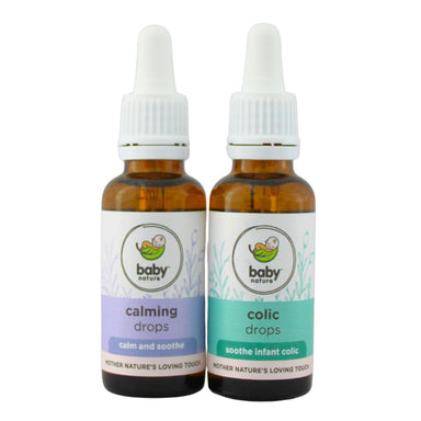 Baby Colic Natural Remedy: Calming Drops and Colic Drops, 100% homeopathic duo for safely and effectively soothing and relieving painful spasms related to colic