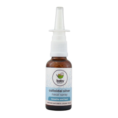 Colloidal Silver Baby Nasal Spray Clears Congestion