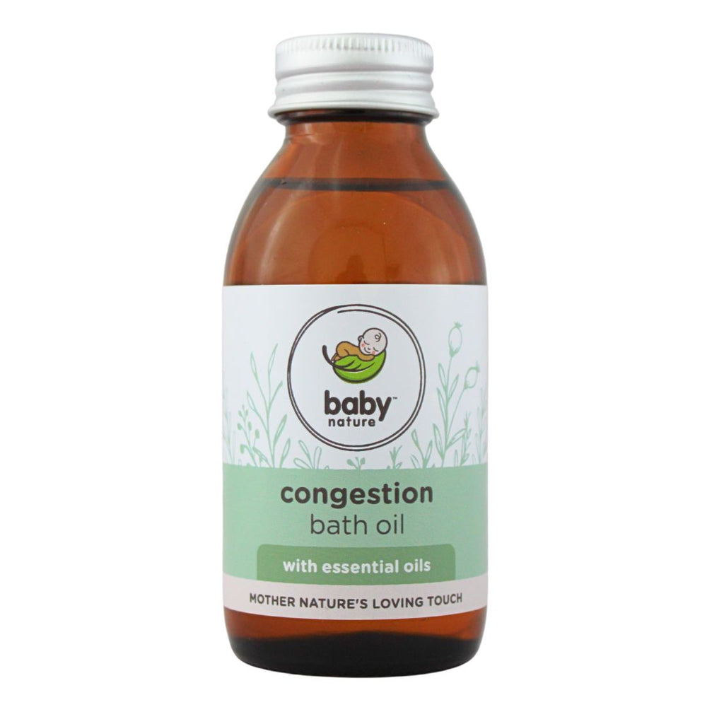 Natural Baby Oil For Baths Clears Congestion 
