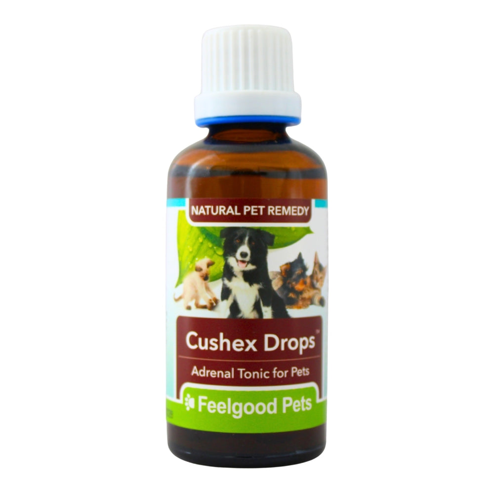 Feelgood Pets Cushex Drops - Natural Remedy for Cushing's Disease dogs cats