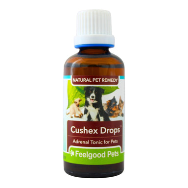 Feelgood Pets Cushex Drops - Natural Remedy for Cushing's Disease dogs cats