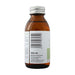 Baby Nature Dry Skin Massage Oil bottle showing the barcode, 100 ml size, and distributor details.
