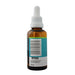 Feelgood Health Dudu drops 1+ yrs 50ml bottle left view showing barcode and product information