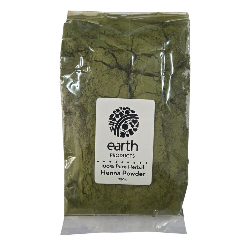 100% Pure Red Henna Powder, a natural hair colour for a reddish-brown tint and healthy, shiny hair.