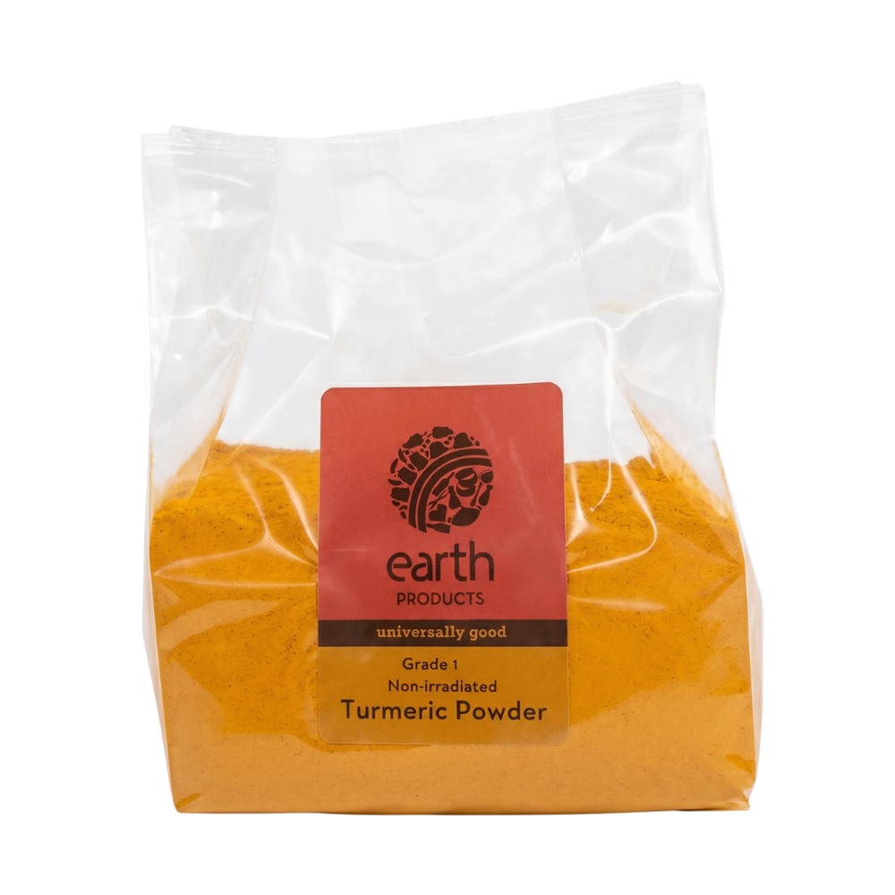 Non-Irradiated Turmeric Powder Spice - Wellness Earth Products