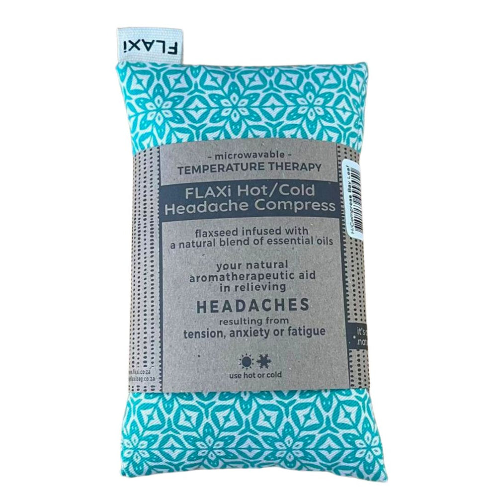 Microwaveable Flaxseed Headache Compress – Natural Pain Relief & Soothing Comfort