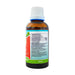 Feelgood Health Femalite herbal tincture 50ml bottle showing the ingredients label with directions for use and supplement facts.