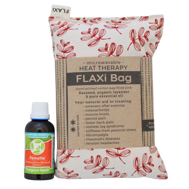 PMS natural solutions heat therapy herbal remedy