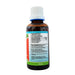Feelgood Health Fertile XY herbal tincture 50ml bottle showing the ingredients label with directions for use and supplement facts.