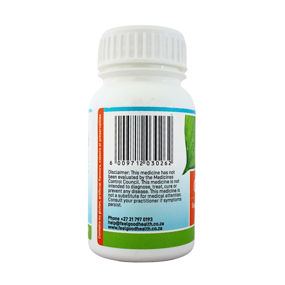 Feelgood Health Gastronic Dr bottle left view showing barcode and product information