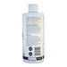 Side view of Devoted by Nature Go-Flea Shampoo, showing natural ingredients, directions for use, vegan and eco-friendly labels, and 500 ml packaging.