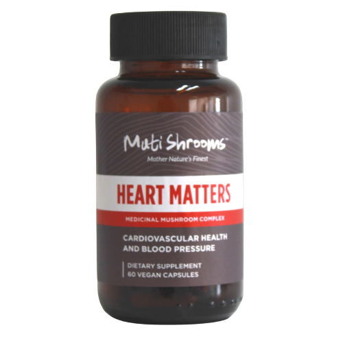 Heart Matters Mushroom Complex (60 veg capsules) | Muti Shrooms