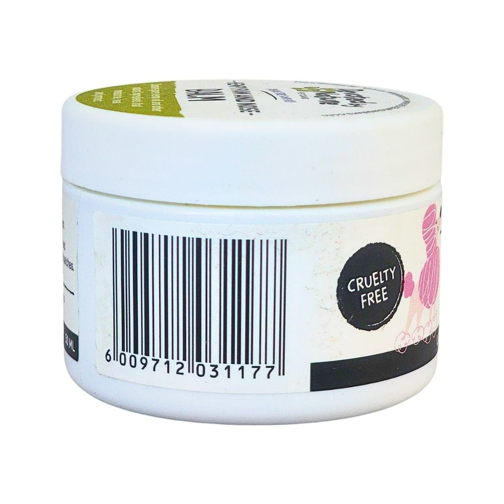 Hempy Paw and Nose Bam left view showing barcode and product information
