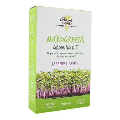 Japanese Radish Microgreens Growing Kit