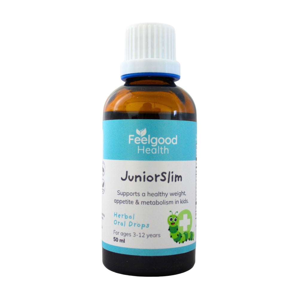 Feelgood Health JuniorSlim - Herbal Slimming Drops for weight loss in children