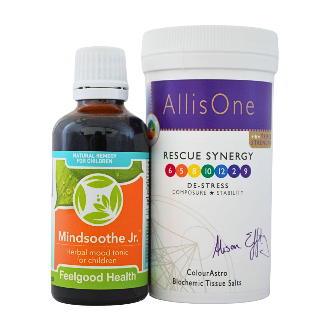 Kids Mood Combo: MindSoothe Jr + Rescue Synergy (SAVE 10%) — Feelgood ...