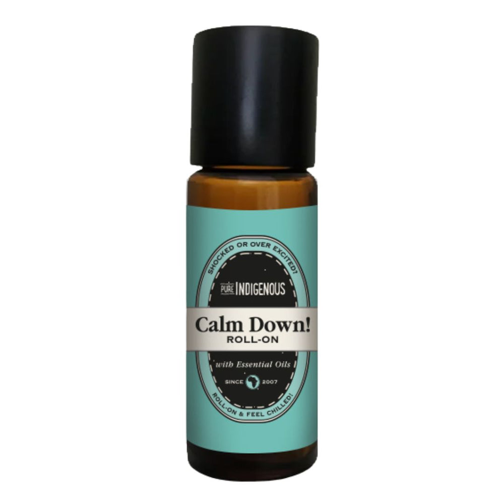 Pure Indigenous Calm Down! essential oil blend roll-on