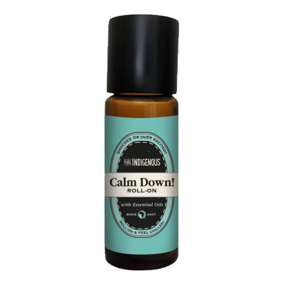 Pure Indigenous Calm Down! essential oil blend roll-on