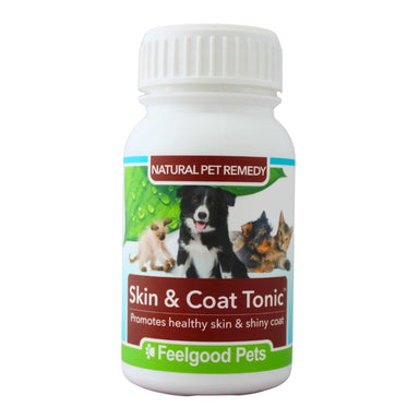 Feelgood Pets Skin & Coat Tonic - Natural tonic for healthy skin & coat in dogs cats
