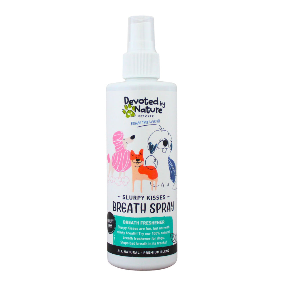 Slurpy Kisses Breath Spray for Dogs (250ml) | Devoted By Nature