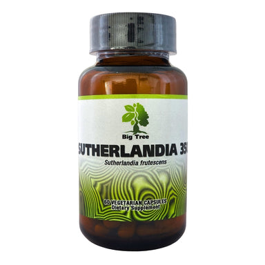 Big Tree Sutherlandia 350mg 60 vegetarian capsules bottle for immune support and wellness