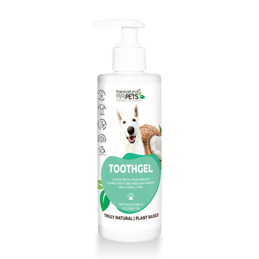 Pannatural Pets Natural Plant-Based ToothGel For Dogs
