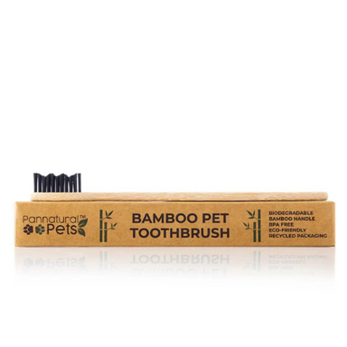 Eco-friendly bamboo toothbrush for dogs and cats!