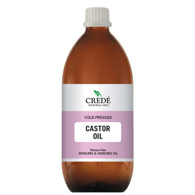 Crede 500ml Castor Oil for skin hair and nails