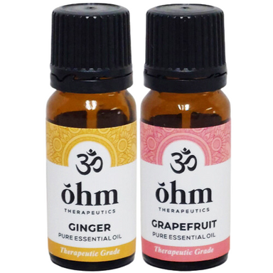 OHM combo - Ginger + Grapefruit Essential Oils (10ml)