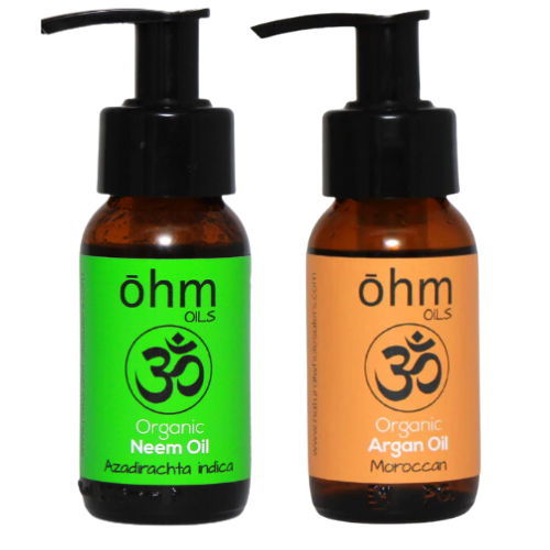 OHM combo - Neem + Argan Organic Oils (10ml)