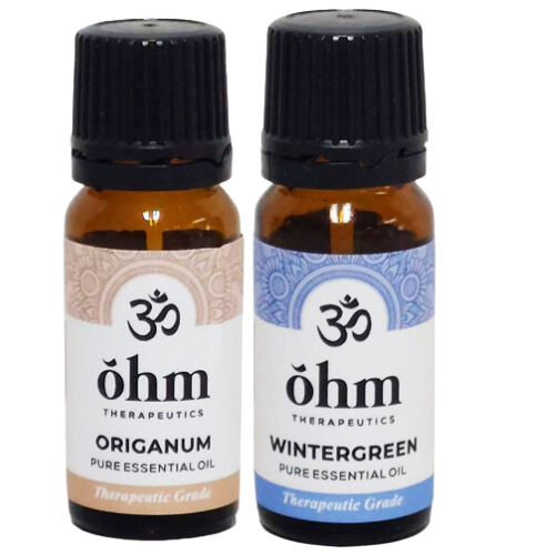 OHM combo - Origanum + Wintergreen Essential Oils (10ml)