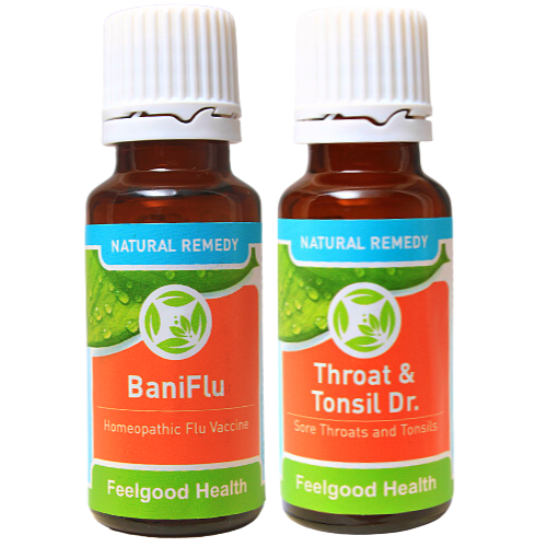 Flu Combo Pack - Baniflu + Throat & Tonsil Dr