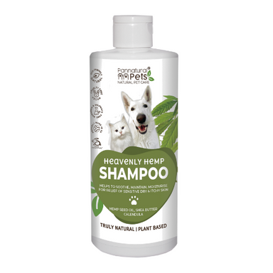 natural eco-friendly hemp pet shampoo