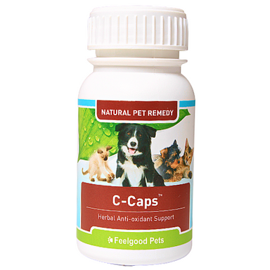 Feelgood Pets C-Caps. Natural treatment for dogs cats with cancer