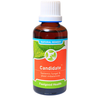 Candidate - Natural remedy for Candida overgrowth and yeast infections