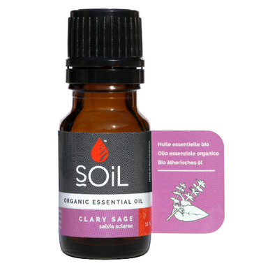 Organic Clary Sage Essential Oil by Soil